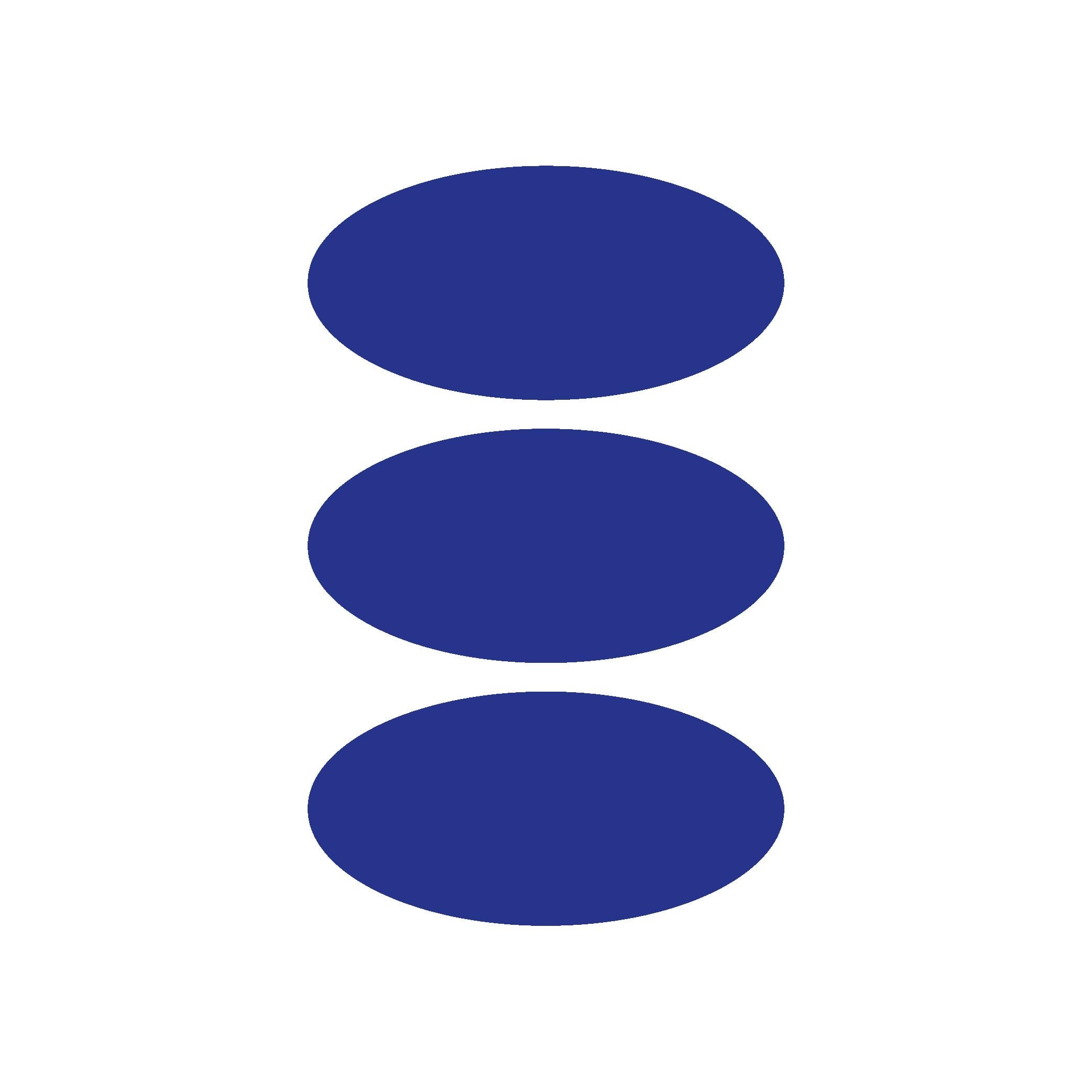 Reflective StickerMavi Reflective (Reflektif) 3'lü Oval Sticker Paketi Otomobil Motosiklet Reflektif Parlayan Sticker Etiket Modeli