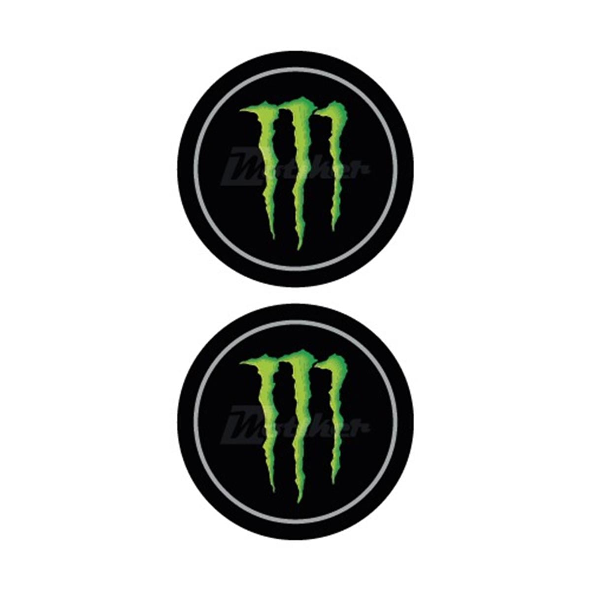 Monster Damla Logo Sticker 