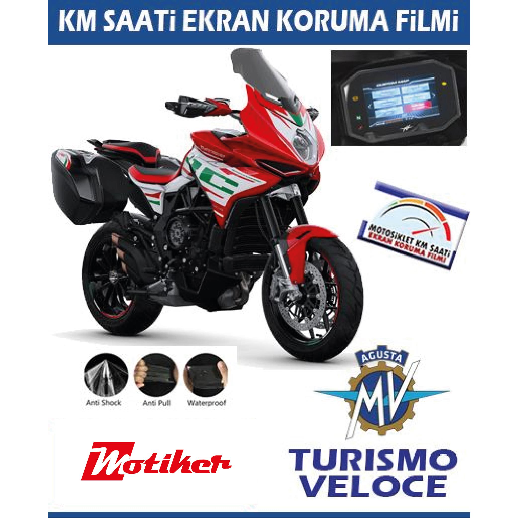 MV AGUSTAMV Agusta Turismo Veloce  Motosiklet Ekran Km Koruyucu
