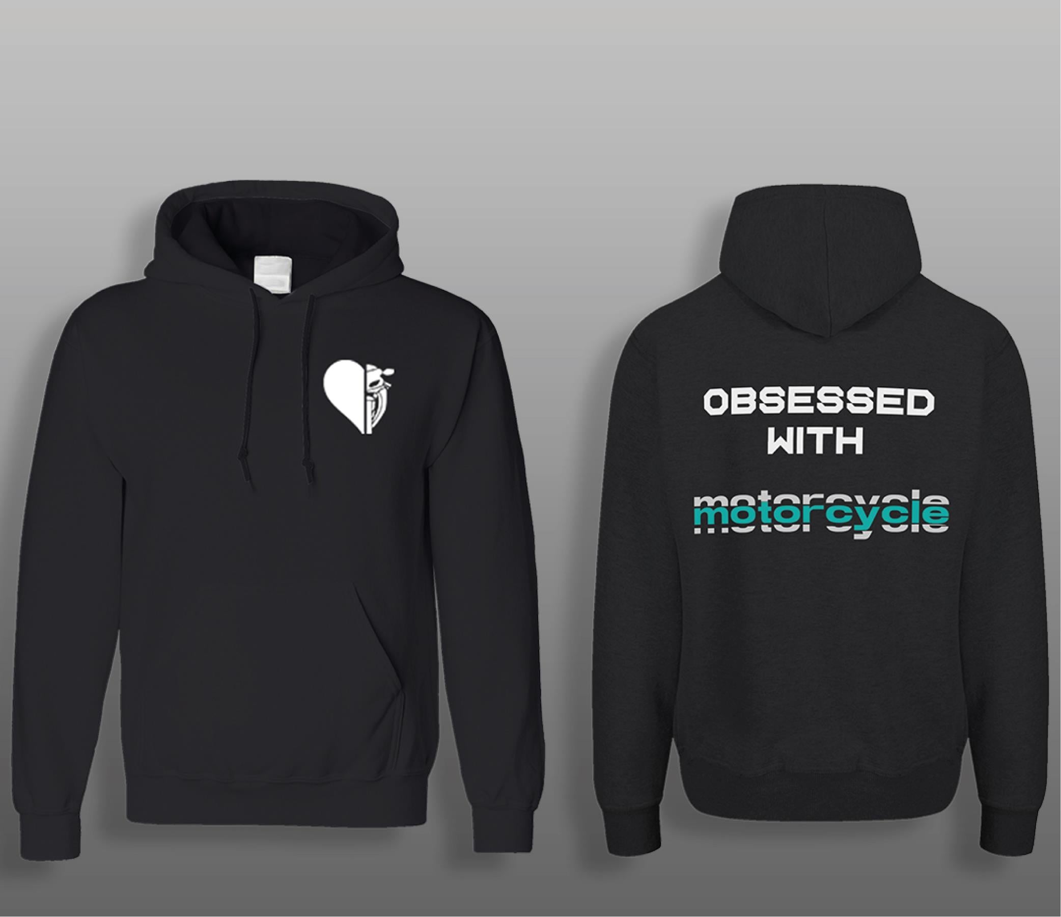 SweatshirtObsessed With Motor Sweatshirt Modeli Siyah