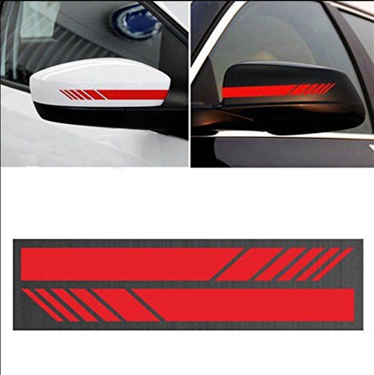 Otomobil Ayna Sticker Etiket Modeli