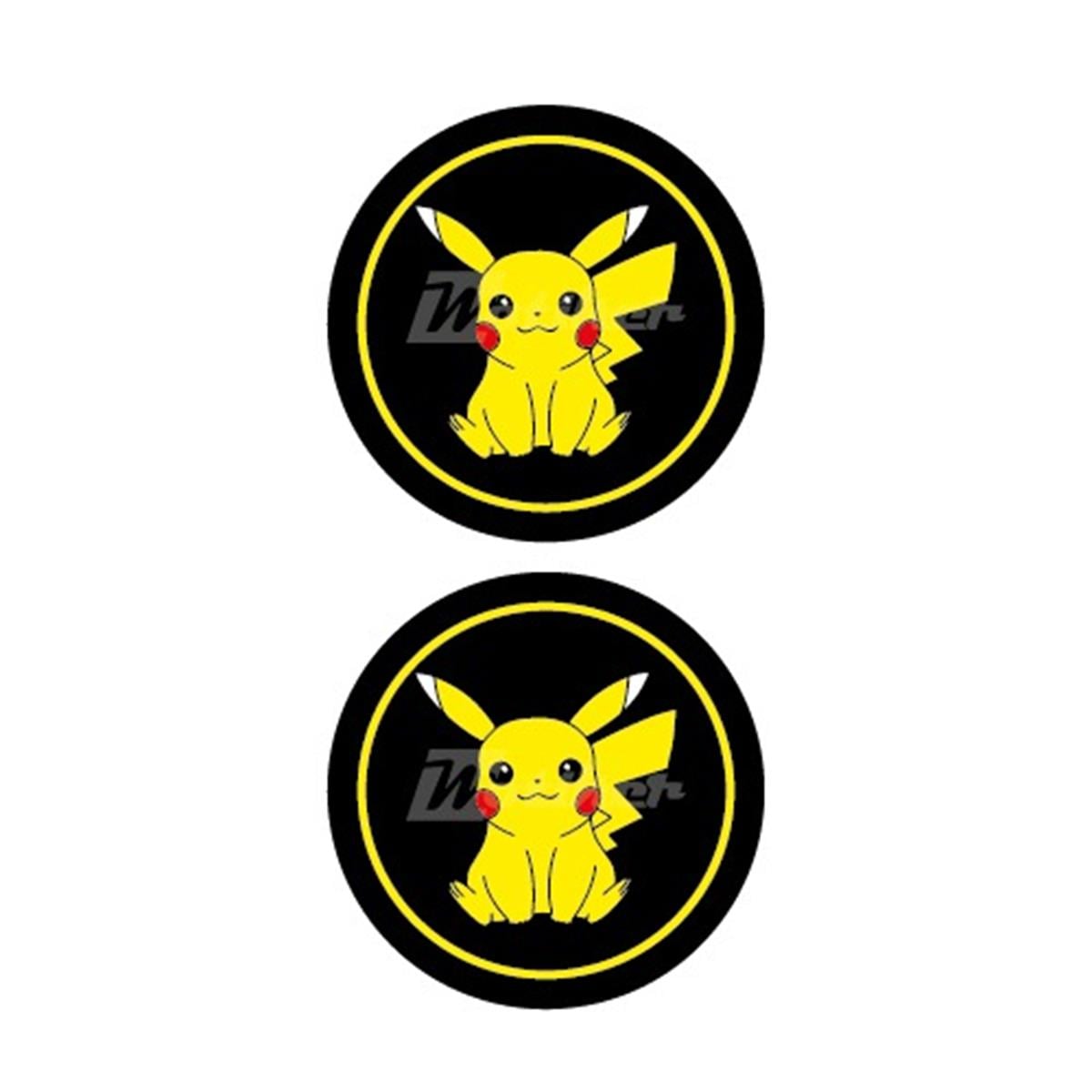 Pokemon Pikachu Damla Logo Sticker 