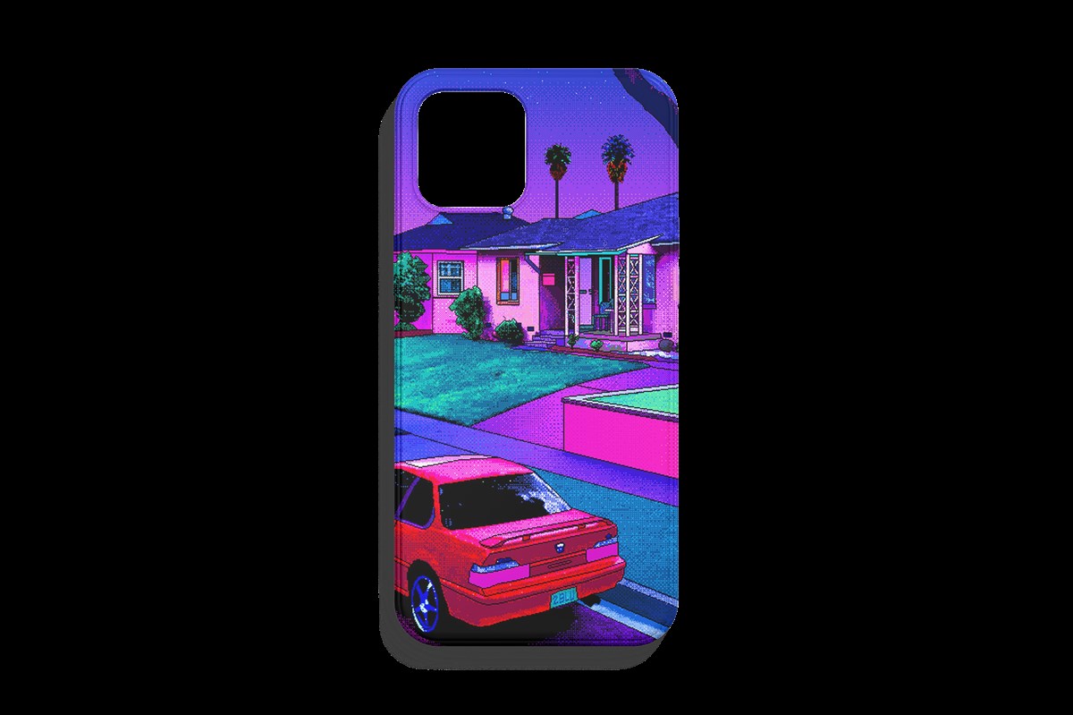 Prelude Pixelart Karikatür Taslak Tasarımı Telefon Kılıfı 1. Kalite Baskı