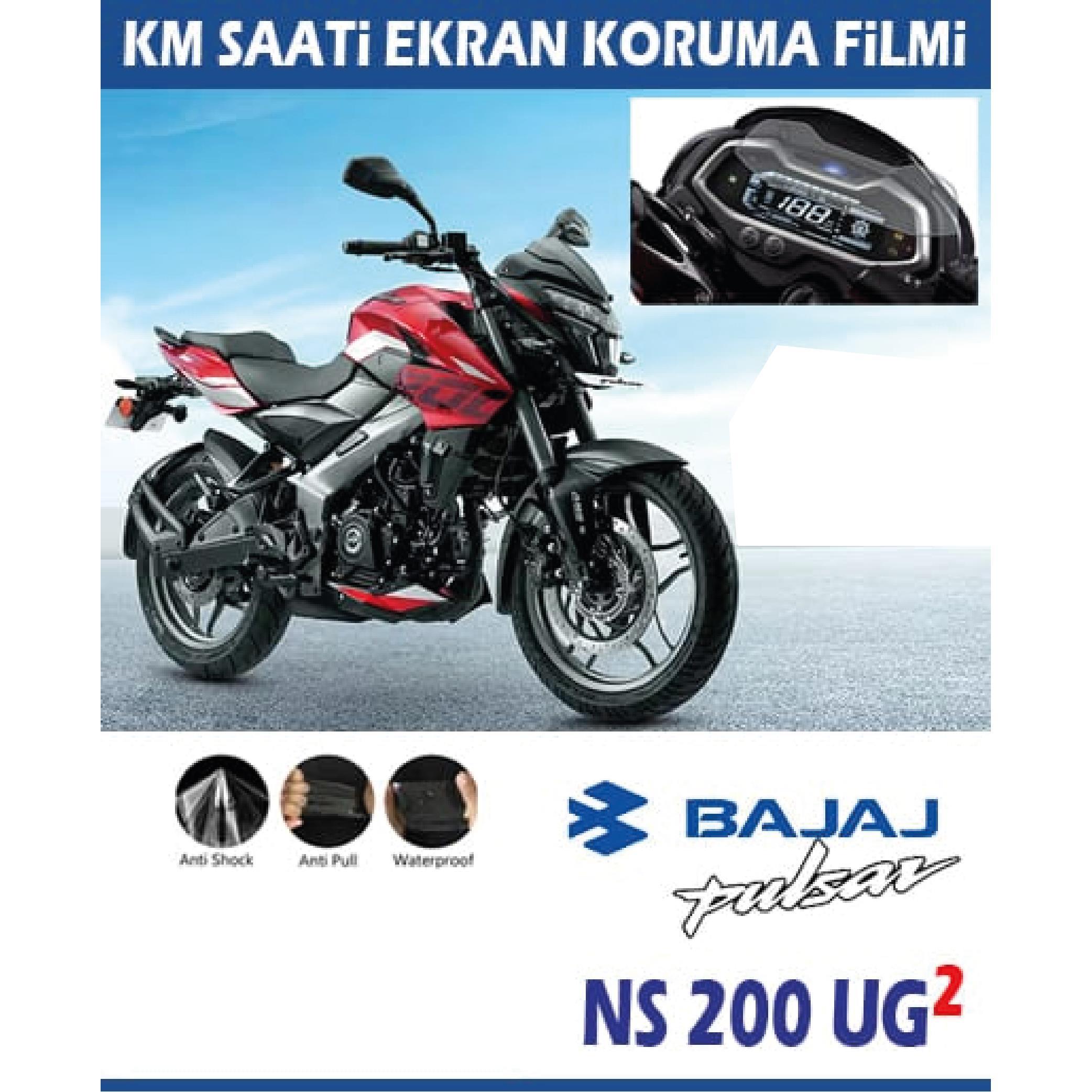 PULSAR RS200 & NS200 UG2 SERİSİ Motosiklet Ekran Km Koruyucu