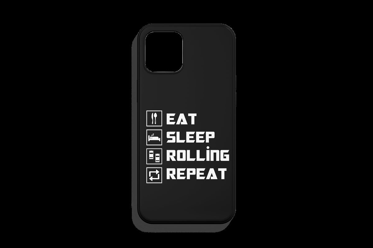 Rolling Tasarımı Telefon Kılıfı 1. Kalite Baskı