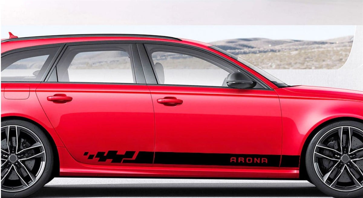Seat Arona Yan Kapı Sticker Etiket Modeli
