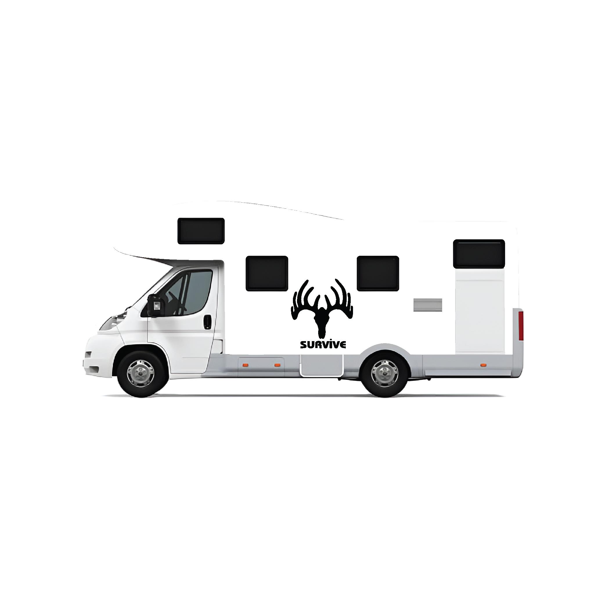 KaravanSurvive Geyik Off Road Sticker Etiket
