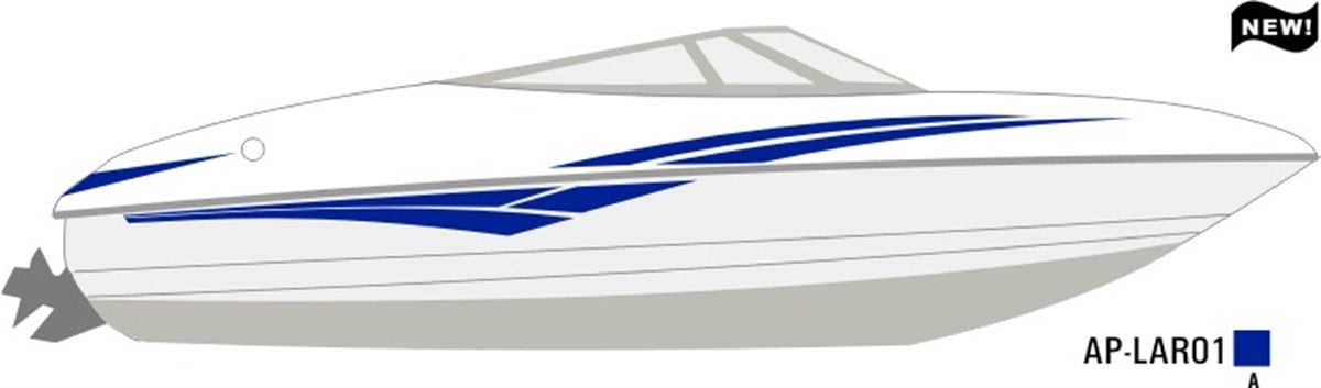 Tekne Lacivert Sticker Etiket Model 