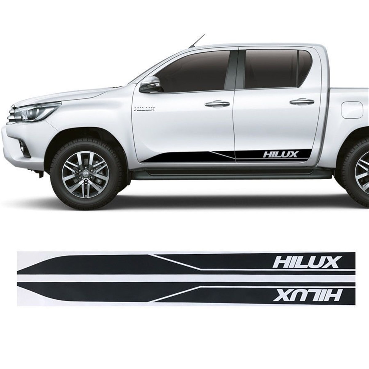 Toyota Hilux Yan Kapı Sticker 