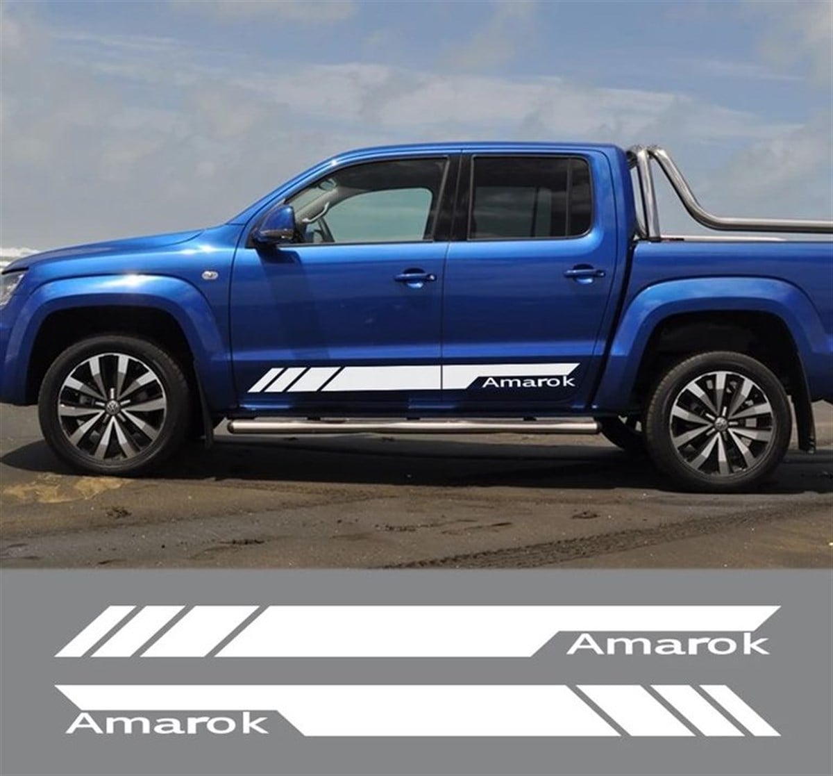 Volkswagen Amarok Yan Kapı Çizgi Detaylı Sticker