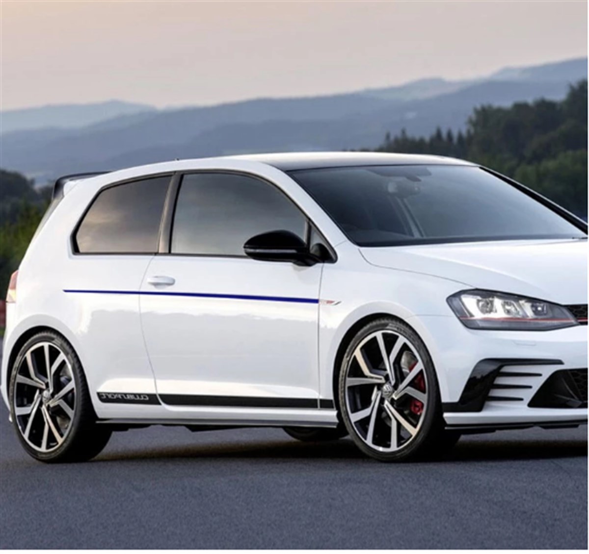 Volkswagen Golf 7 Sticker Etiket Modeli