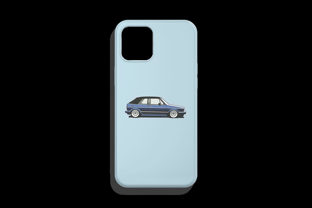 Volkswagen Golf Tasarımı Telefon Kılıfı 1. Kalite Baskı