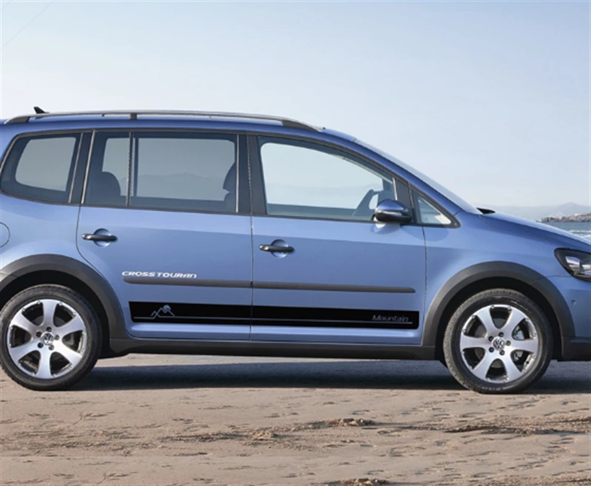 Volkswagen Touran 2007-2014 Sticker Etiket Modeli