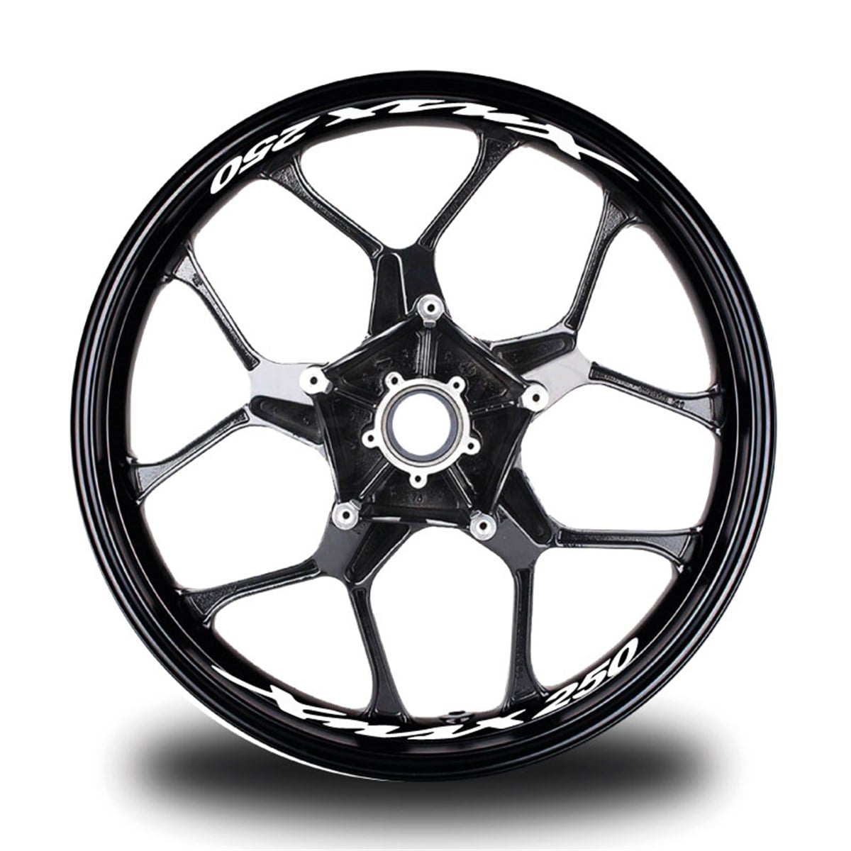Xmax 250 Yazılı 8Li Jant İçi Yazı Sticker Etiket