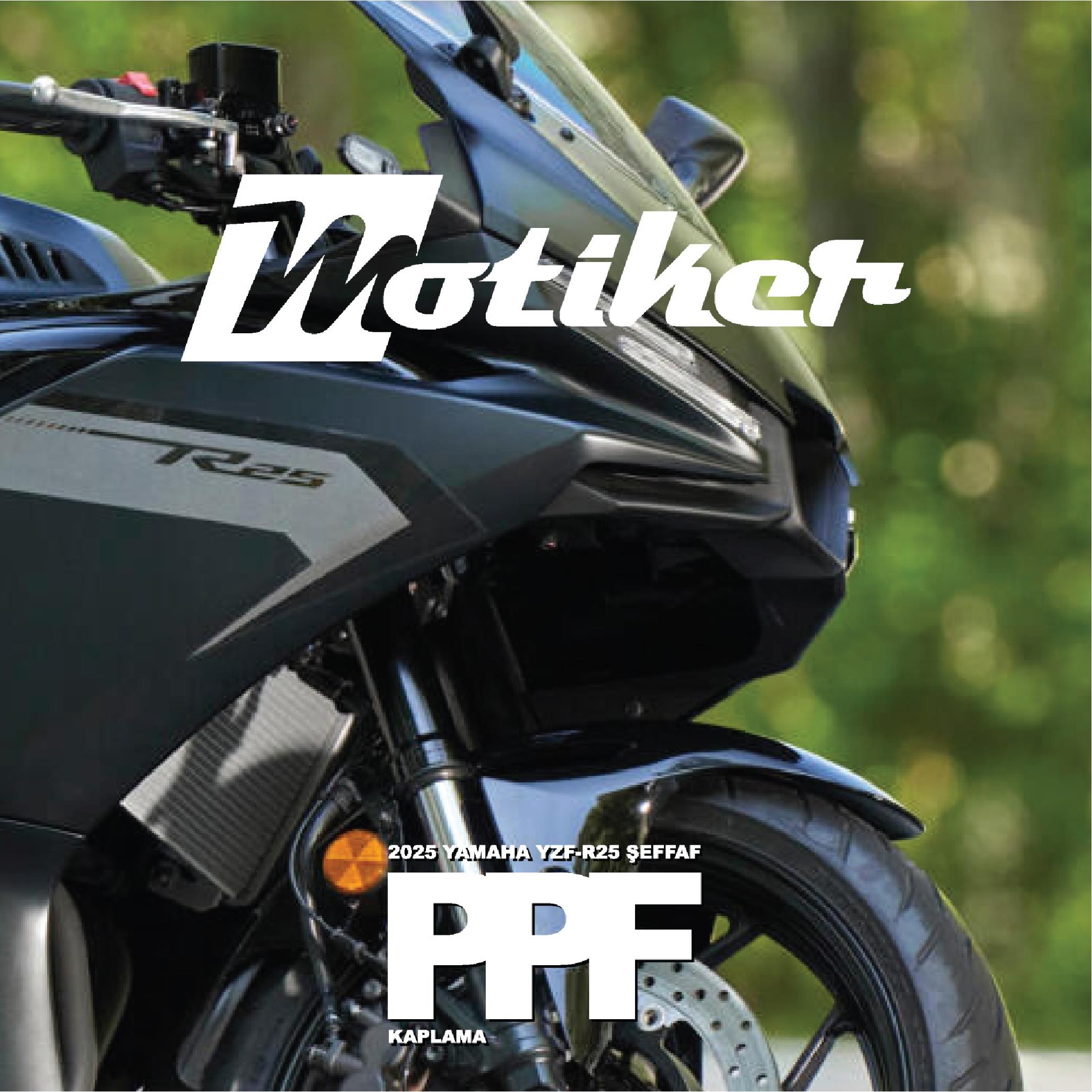 Seffaf Motosiklet KaplamasiYamaha Motosiklet PPF Kaplama 