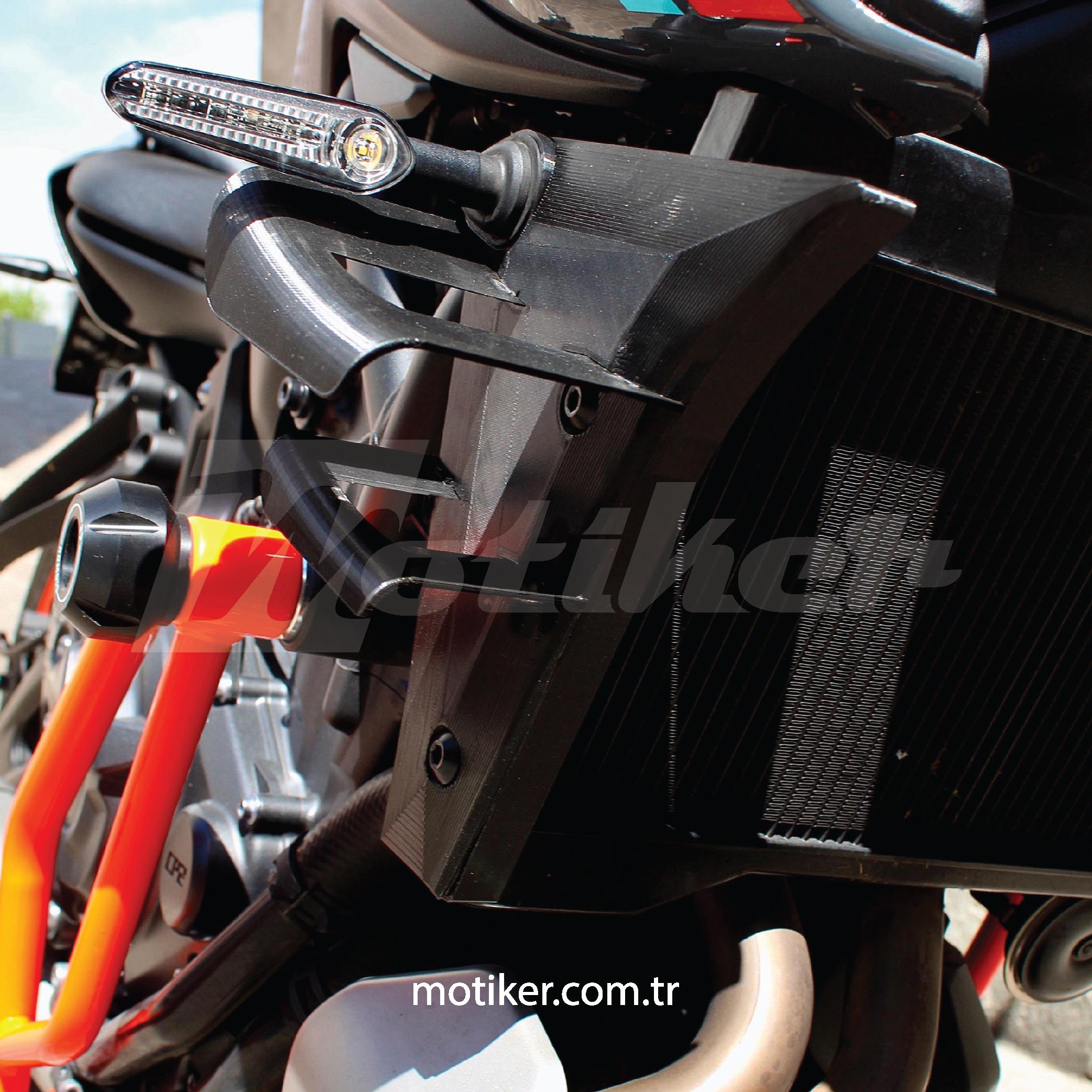 3D AksesuarYamaha MT-07 Winglet Aksesuar Boyasız 3D Baskı 