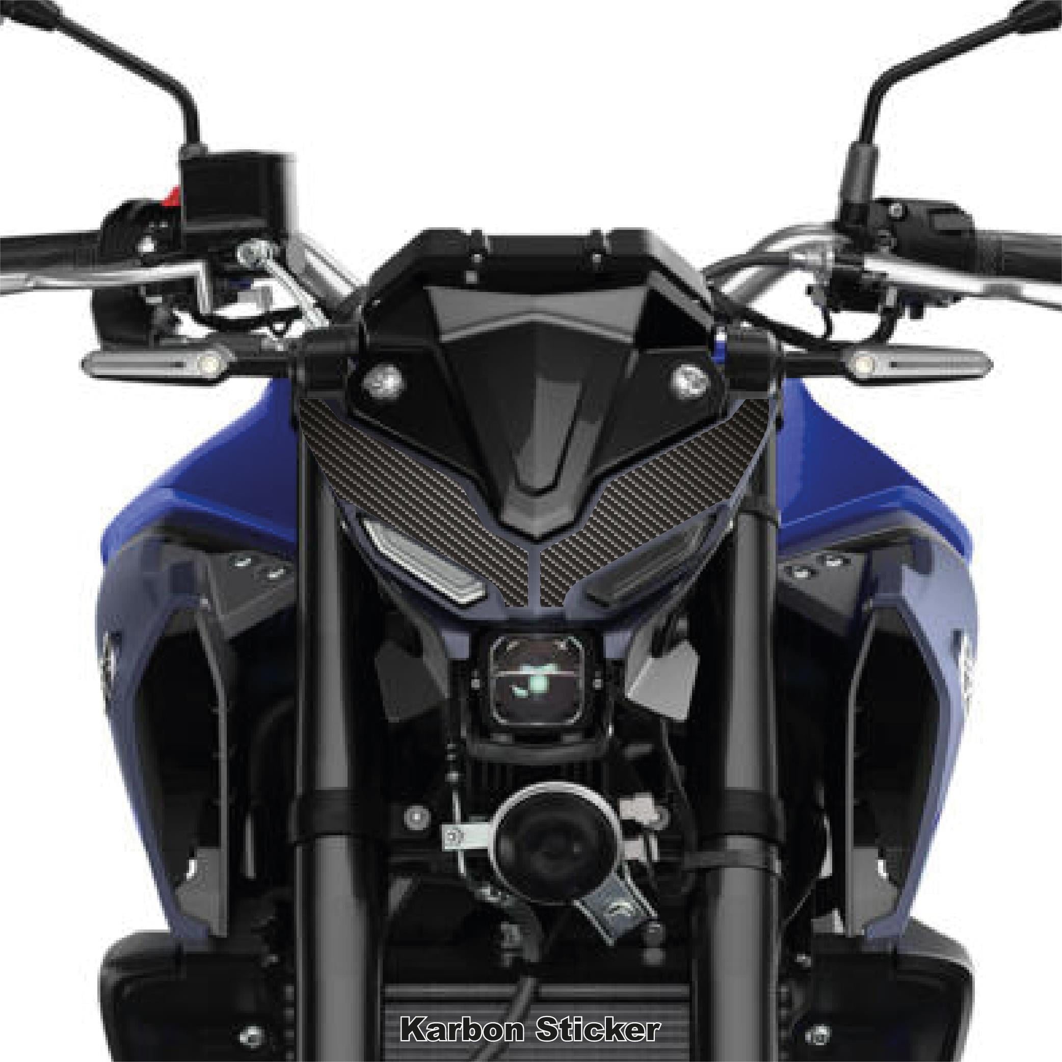 MT-03Yamaha MT-25 2020-2024 Ön Kafa Orta Karbon Sticker Etiket Modeli