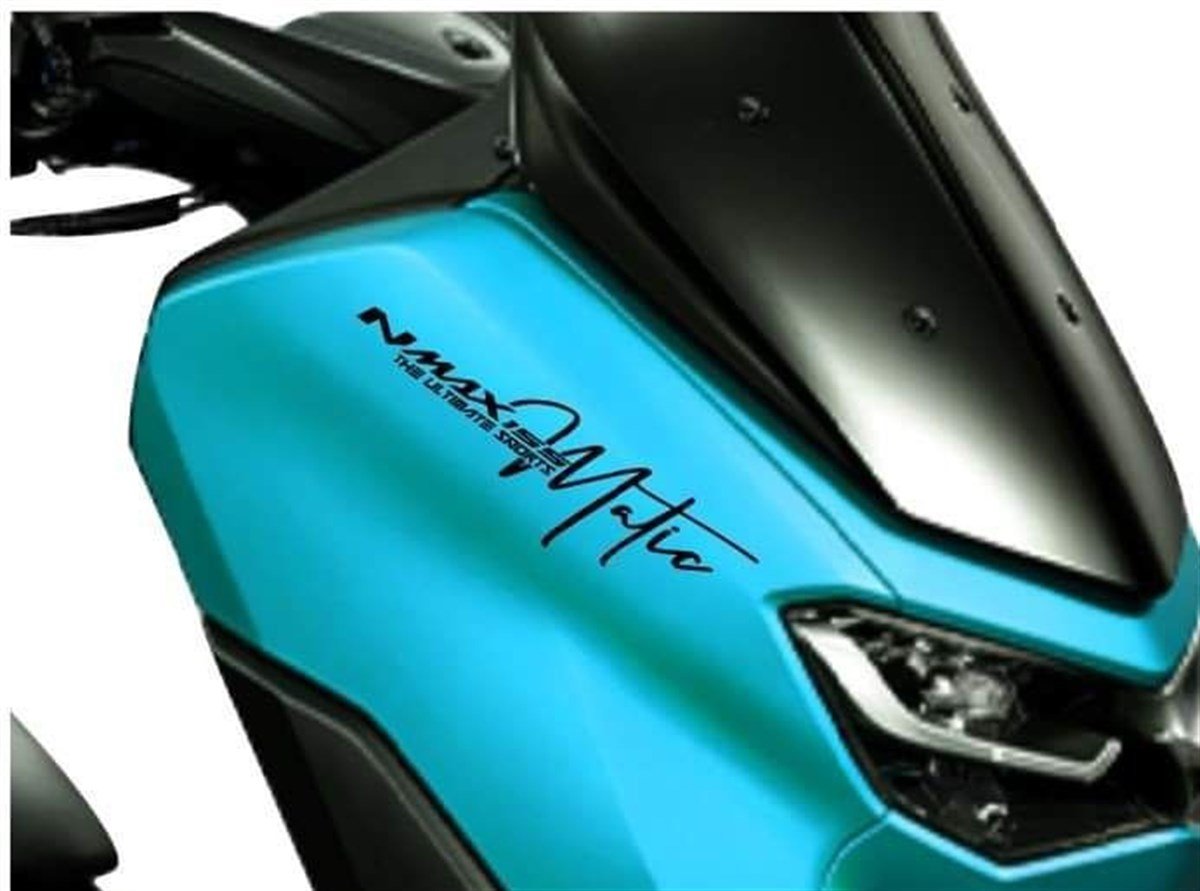 Yamaha Nmax 155 Matic İmzalı Sticker Etiket Modeli