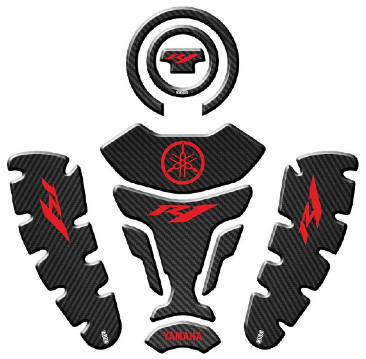 Yamaha R1 Uyumlu Tank Pad Set 002