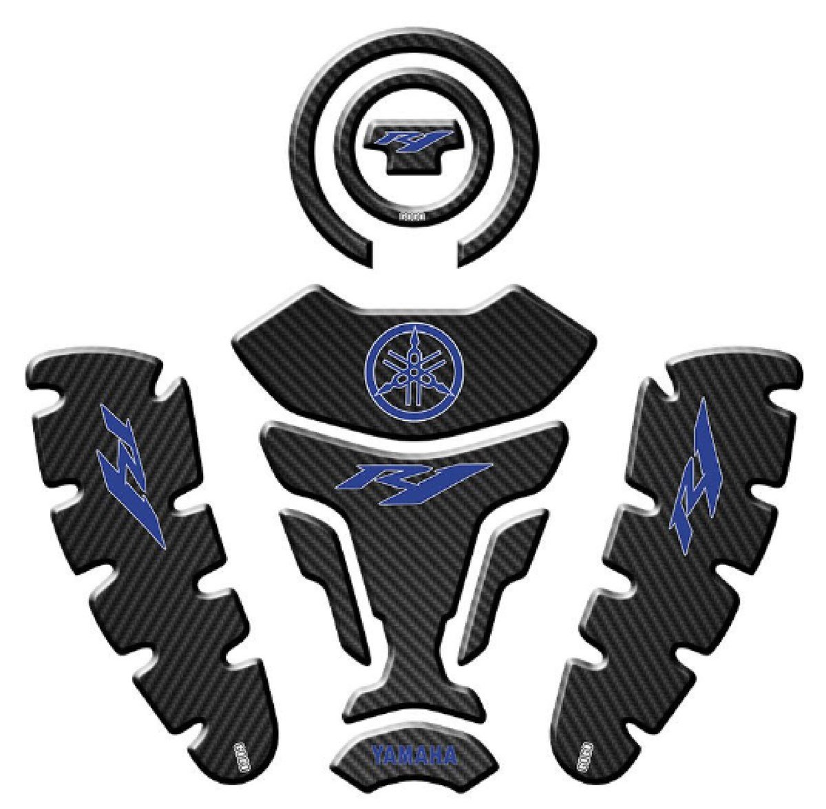 Yamaha R1 Uyumlu Tank Pad Set 004