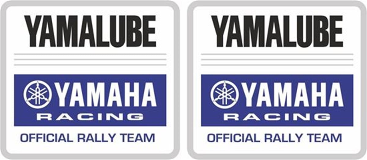 Yamaha Racing Yamalube Sticker Etiket Modeli