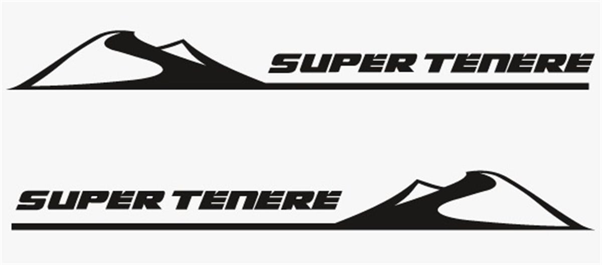 Yamaha Super Tenere Sticker Etiket Modeli