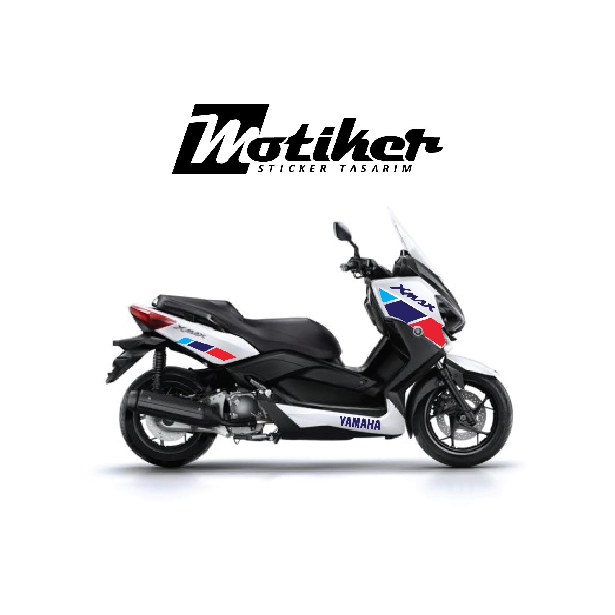 Yamaha XMAX 2015 Uyumlu Sticker M Performance Edition Takım Sticker