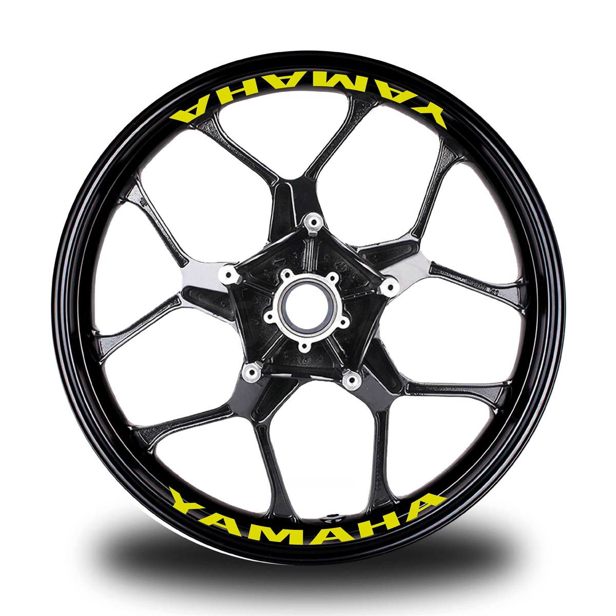 Yamaha Yazılı 8li Jant İçi Yazı Sticker Etiket