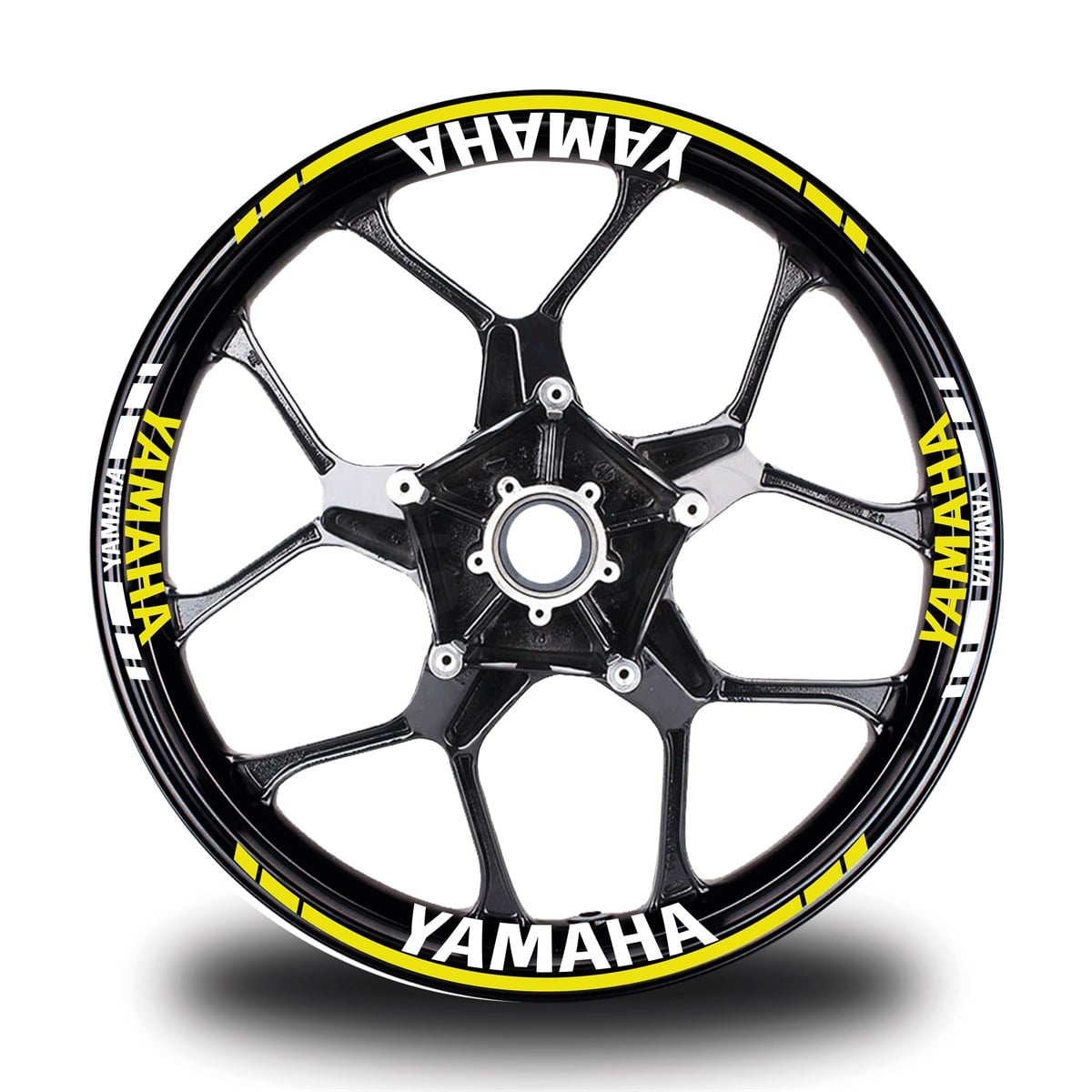 Yamaha Yazılı Takım Jant Sticker Modeli