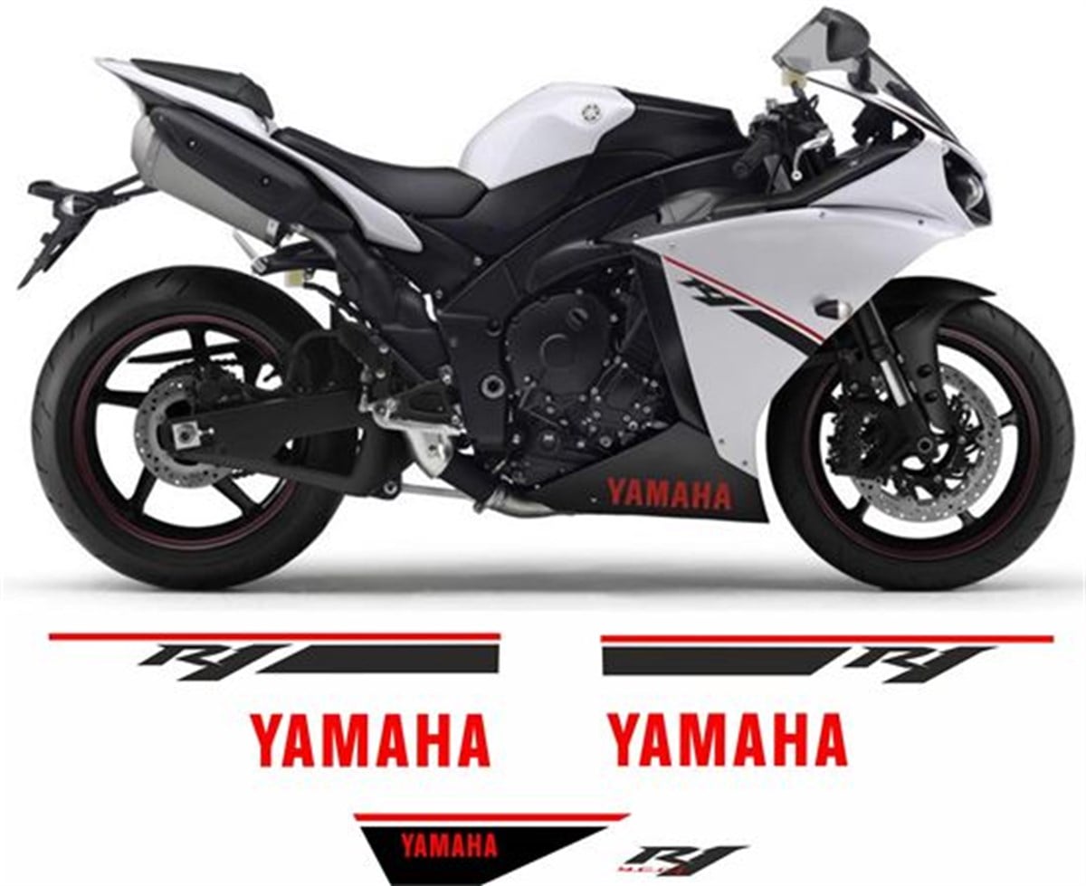 Yamaha YZF R1 2014 Takım Sticker Etiket Modeli