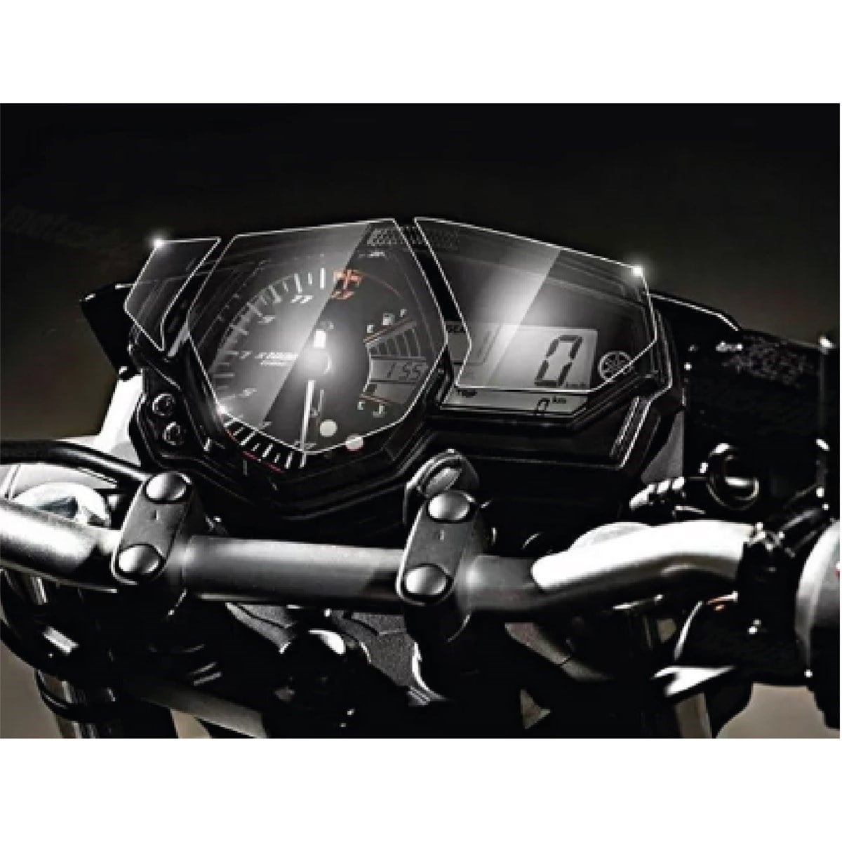 Yamaha MT-25 2014-2018 Kasa Uyumlu Gösterge Ekran Koruyucu Cam Sticker Etiket