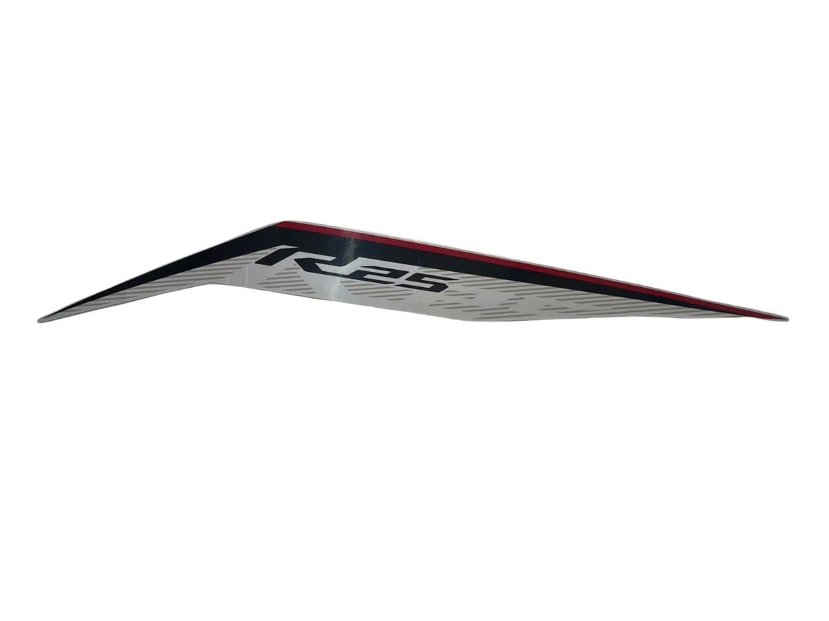 Yamaha YZF R25 2020 Panel 1 Orijinal Mat Gri Sol Etiket