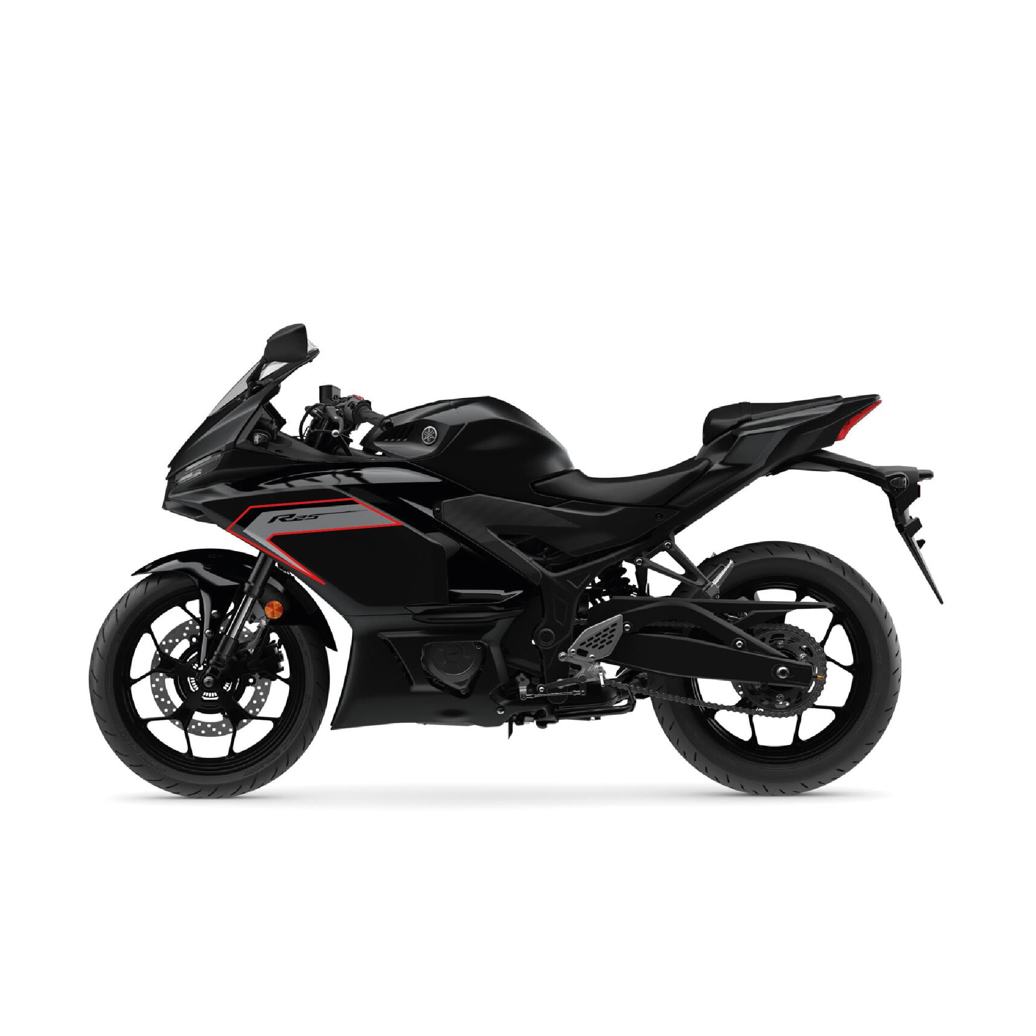MotosikletYamaha YZF R25 2025 Model Orjinal Sol Yan Grenaj Sticker