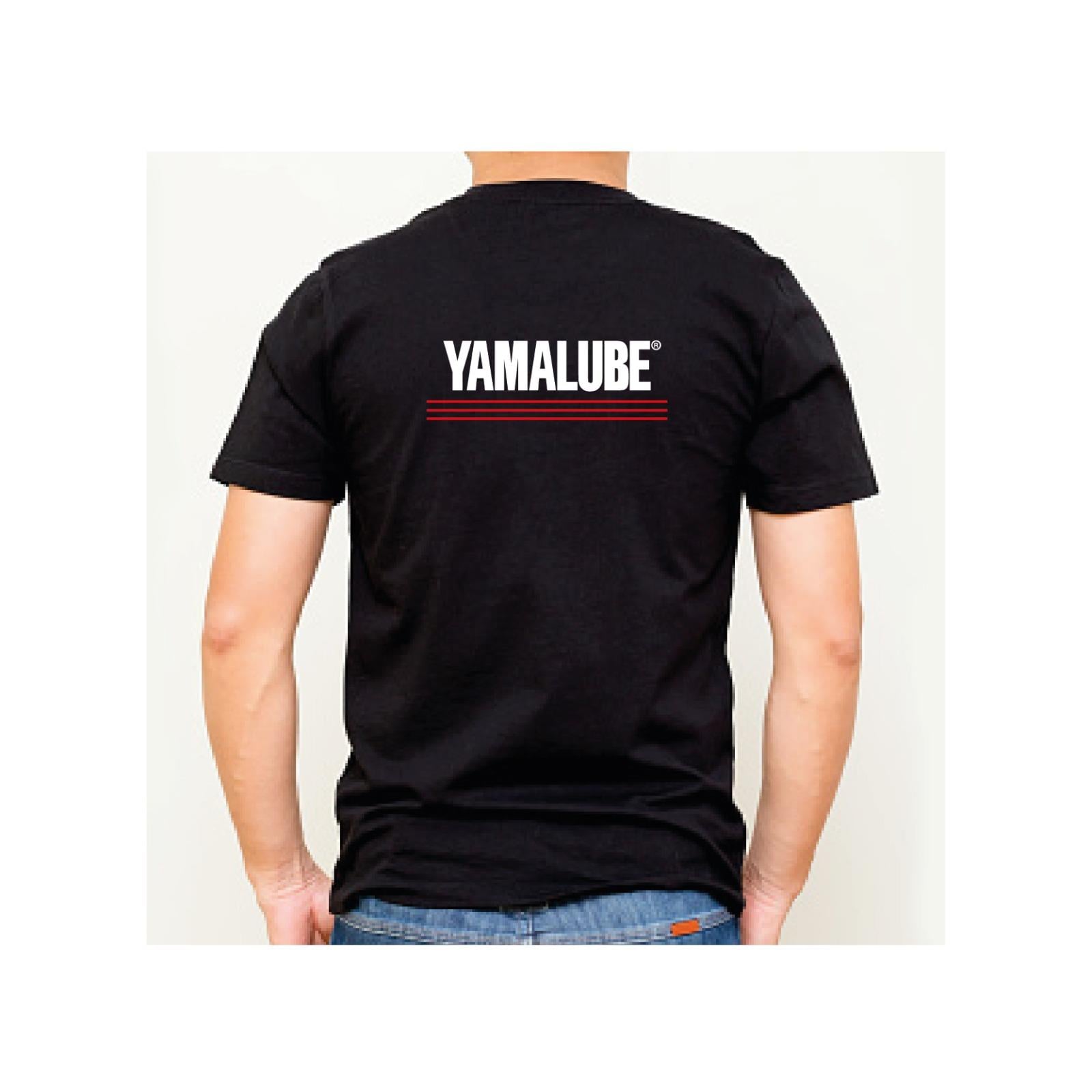 Yamalube Logolu Baskılı Özel Tasarım Kısa Kol Tshirt