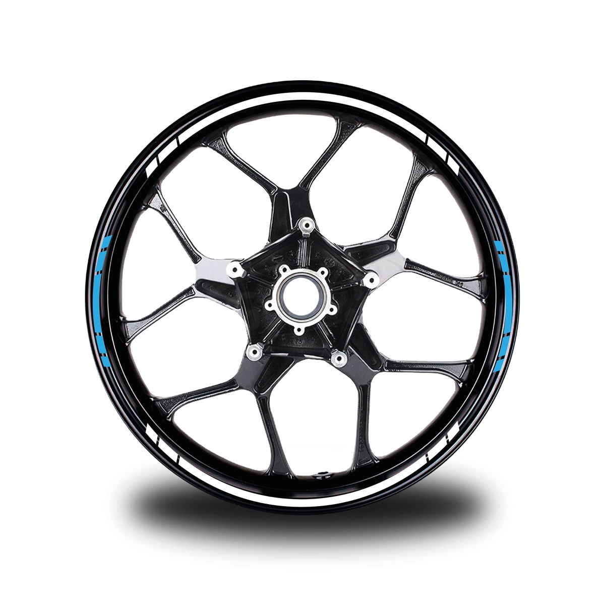 YAZISIZ UZUN DIŞ ŞERİT 8'Lİ ÇİFT RENK STICKER MODELİ