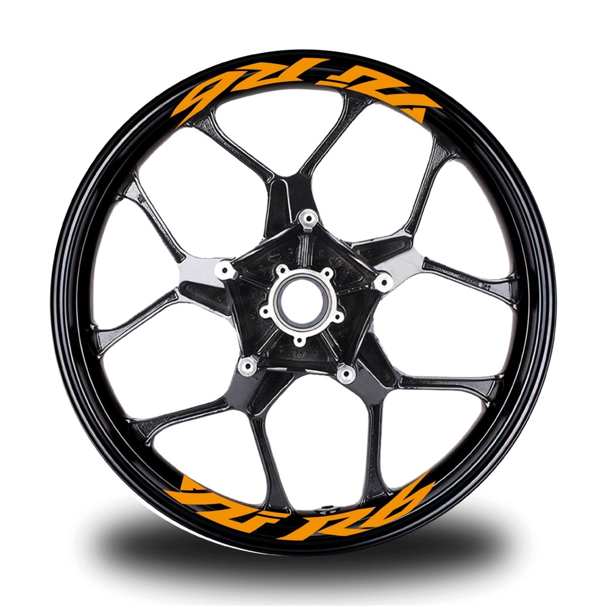 Yzf R6  Yazılı 8Li Jant İçi Yazı Sticker Etiket