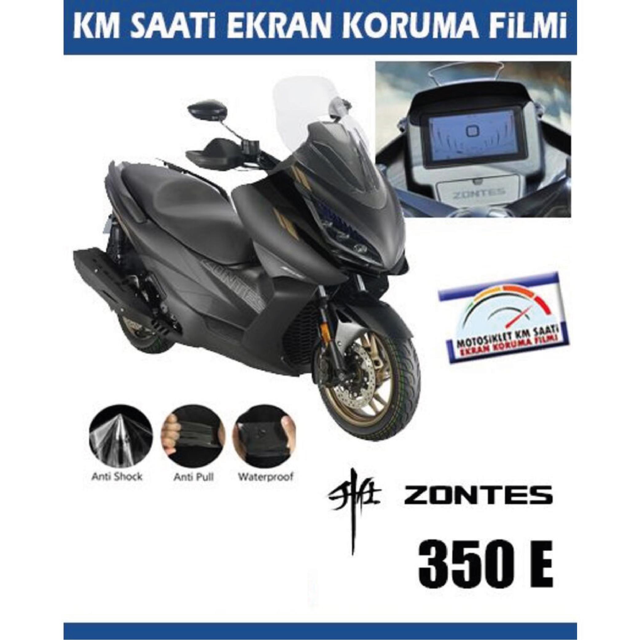 Ekran KorumasıZontes 350 E Motosiklet Ekran Km Koruyucu