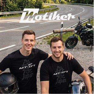 Yamaha MT-07 The Dark Side Baskılı T-Shirt 