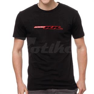 Honda Logolu CBR 1000RR Siyah T-Shirt Tasarım Modeli