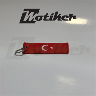 Türkiye Bayrağı Ve Türkiye Yazılı Tasarımlı Anahtarlık Modeli