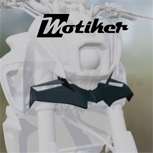 Yamaha MT-07 Far Altı Winglet Tasarımı