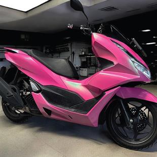HONDA PCX Pembe Ful Folyo  Kaplama