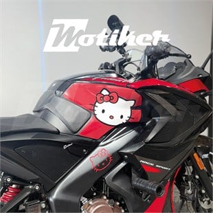 Bajaj RS200 2015-2026 Depo Yanı Sağ Sol Hello Kitty Sticker Modeli 