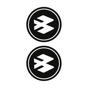 Bajaj Beyaz Koruma Takozu Damla Sticker Modeli