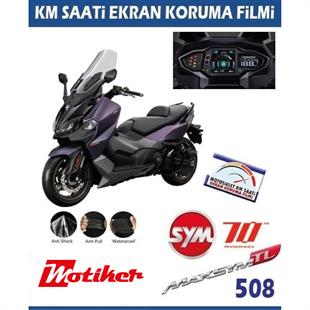 SYM Maxsym tl508 Motosiklet Ekran Km Koruyucu