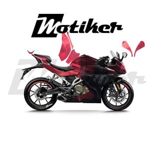 CFMOTO 250SR Parçalı Kaplama Sticker Etiket Modeli Karanlık Taht Desen 6 (MTK9367)