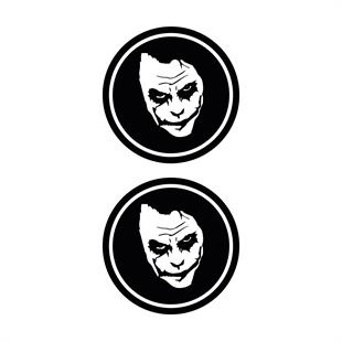 Takoz Damla StickerJoker Beyaz Koruma Takozu Damla Sticker Modeli