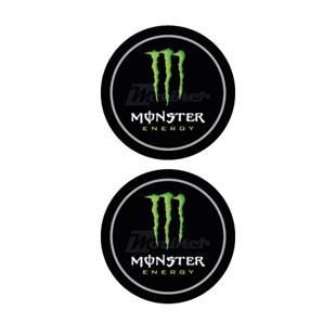 Monster Energy İkili Damla Logo Sticker 