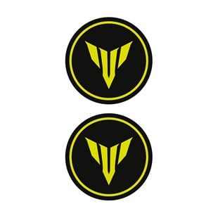 Yamaha Mt Sarı Koruma Takozu Damla Sticker Modeli