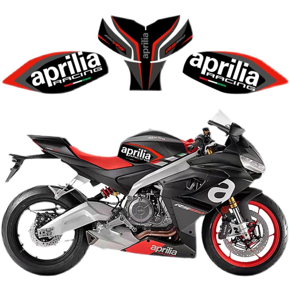  APRILIA Yan Depo & Tank Pad Sticker Etiket Model